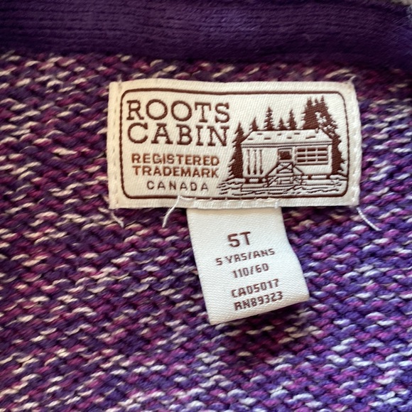 Roots Cabin Cardinal 5T Purple and Grey: Good used condition - Picture 3 of 11